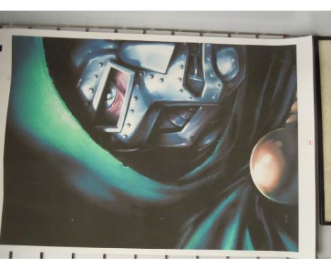 A canvas print of marvel fantastic four Doctor Doom