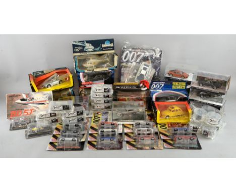 James Bond - Cars & Models including GE Fabbri, Corgi 007 The Directors Cut, Corgi 40th Anniversary, Corgi Space Shuttle 649,