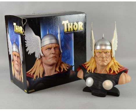 Thor - Marvel Legendary Scale Bust - Sideshow Collectibles, limited edition 456/500, 15 inches 