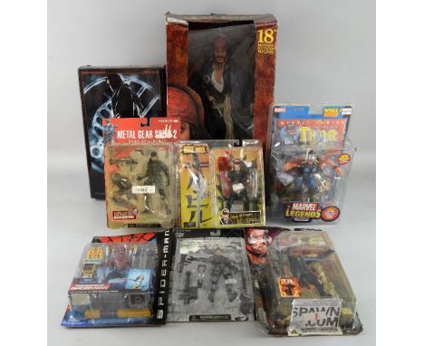 40+ boxed toys, including; Sideshow collectibles, Hellboy, Reel toys Pirates of the Caribbean, Star Wars Episode 1, Gerry And