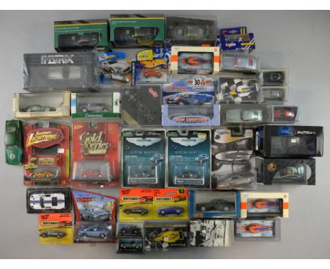 30+ boxed Die-Cast cars including Aston Martin Racing DBR9 Silverstone & Le Mans, Dinky Aston Martin DB6 153, Matrix Aston Ma