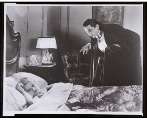 30+ Vintage 10 x 8 inch black & white negatives including Frederic March (Dr. Jekyll & Mr. Hyde), Bela Lugosi (Dracula), Alfr
