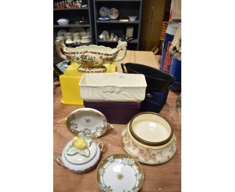 20th century ceramics including Royal Bonn, Spode and Wedgwood
