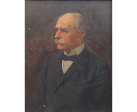 Attributed to Margaret Gordon Baillie (English school, 20th century), Oil on canvas, Portrait of Lieutenant-Colonel Arthur Jo