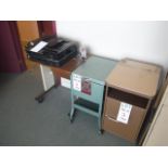 ASST'D PRINTERS, CABINETS, ETC.Sold as a lot