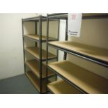 METAL SHELF UNITS