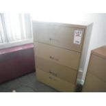 4 DRAWER LATERAL FILE CABINET