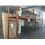 INDUSTRIAL PALLET RACKING 44" X 96", 120" H