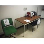 ASST'D CHAIRS, TABLE, MICROWAVE, ETC. (COMPLETE ROOM)Sold as a lot