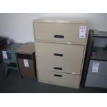 4 DRAWER LATERAL FILE CABINET