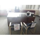 ASST'D DESKS, CHAIRS, SHREADER, ETC.Sold as a lot