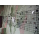 WALL MOUNTED GRILL RACKSSold as a lot