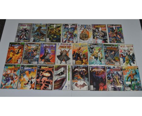 The New 52, DC Comics, A good collection of assorted DC New 52 comics including Justice League, Justice League Dark, Justice 