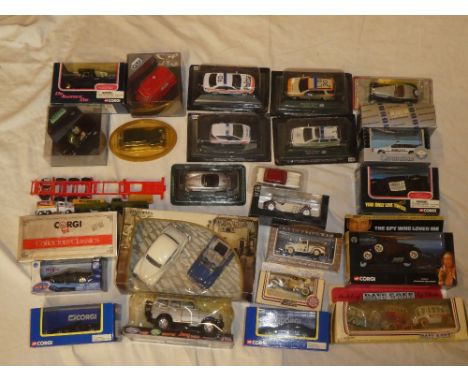 A large selection of various mint and boxed diecast vehicles including Corgi, Dinky, Matchbox and others, etc