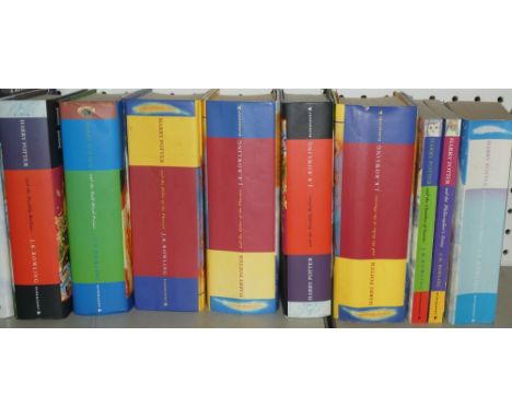 Rowling (J. K.) A selection of Harry Potter volumes including Harry Potter and the Deathly Hallows, 2007 dust jacket; Harry P