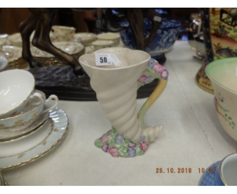 A Clarice Cliff my garden jug