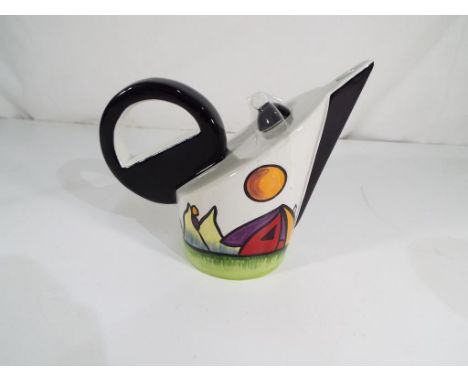 Lorna Bailey - a Lorna Bailey Concord teapot in the Westport design. Estimate £30 - £40