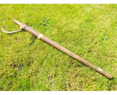 Railwayana - a Peevy (log roller / sleeper roller) marked 'WARREN PA (?)', 130 cm 