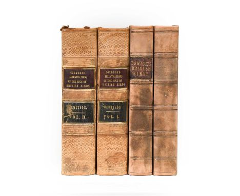 Hewitson (William C.)Coloured Illustrations of the Eggs of British Birds..., Van Voorst, 1846, two volumes, hand-coloured pla