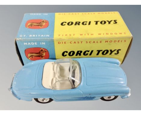 Corgi Toys - Mercedes-Benz 300SL Open Roadster, boxed.