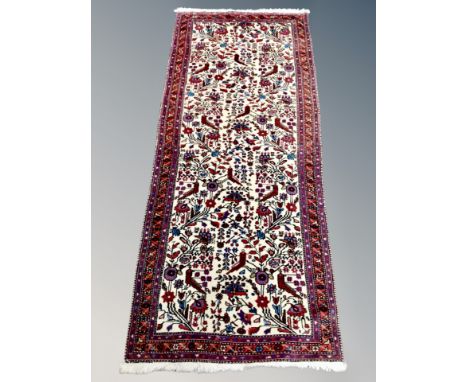 A Tabriz runner, Iranian Azerbaijan, 201 cm x 83 cm 