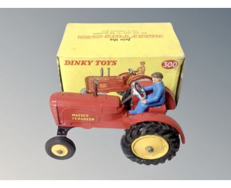 Dinky Toys - Massey-Harris Tractor 300, boxed.