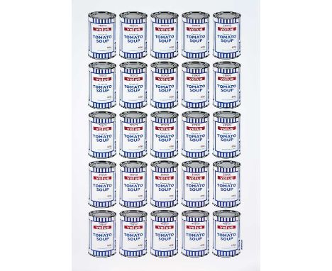Banksy (b.1974) "Tesco Value Cream of Tomato Soup" (2006) Offset lithograph in colours, 84cm by 60cm (unframed) Provenance: P