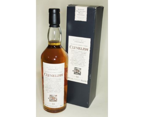 Clynelish 14 year old single malt scotch whisky circa 1990s, 70cl 43%, level low neck, with box.  