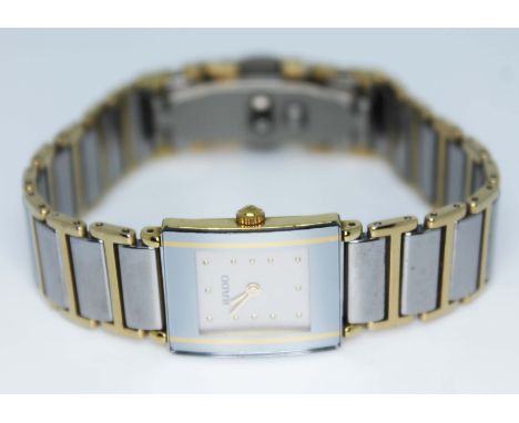 A ladies Rado Diastar titanium wristwatch.  