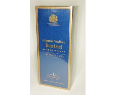 Johnnie Walker Blue Label Scotch Whisky circa 1990s, 70cl 40%, with box and sealed.  