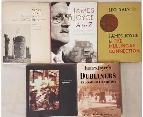 James Joyce Interest - Yeats, Joyce and Beckett, New Light on Three Modern Irish Writers by McGrory &amp; Unterecker, 1976, d