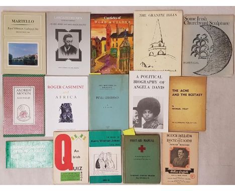 Penal Crucifixes by A T Lucas;&nbsp;Songs, Ballads &amp; Recitations by Famous Irishmen - Arthur Griffith;&nbsp;First Aid Man