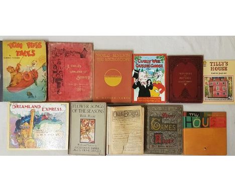Collection 11 Vintage Childrens Books 