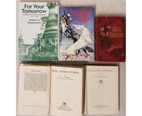 First &amp; early editions: The Night of the Wolf by Winefride Nolan (signed, dj);&nbsp;Card Drawing by Gerald Griffin;&nbsp;