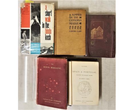 Travel: Newby, Eric. A Short Walk in the Hindo Kush, London, Secker &amp; Warburg, 1958, 1st edit with folding map at rear an