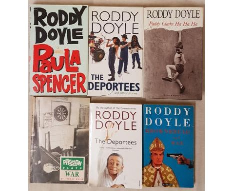 Doyle, Roddy. The Deportees And Other Stories, Jonathan Cape, 2007, dj (Signed Roddy D); The Passion Machine Plays, 1989, Pas