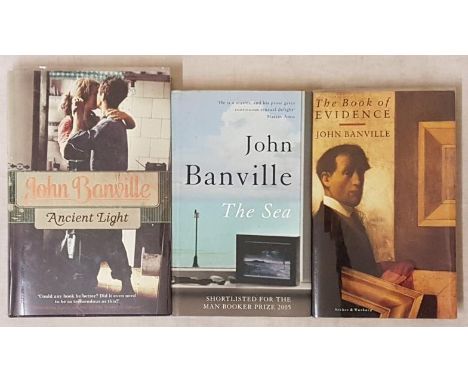 Banville, John. The Book Of Evidence, Secker &amp; Warburg, 1989, Signed, dj;&nbsp;The Sea, Picador, 2005, Signed, dj and Anc