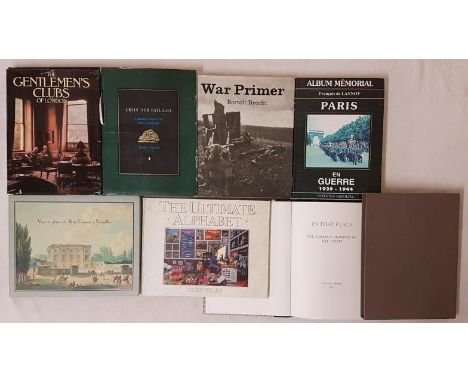 War Primer by Bertolt Brecht, 1998 (dj);&nbsp;Album Mémorial Paris En Guerre 1939-44, 1994;&nbsp;Vues Et Plans du Petit Trian
