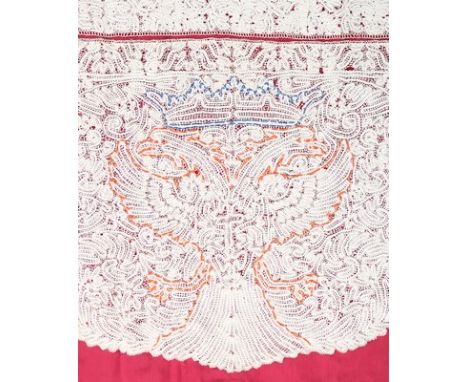 Russian and Eastern European lace, mainly 19th century, including filet and bobbin tapelace examples (qty)   CONDITION REPORT