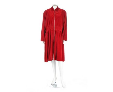 Designer separates, 1990s-2000s, all labelled, comprising: Yohji Yamamoto cupro bodice; Comme des Garçons checked cotton jack