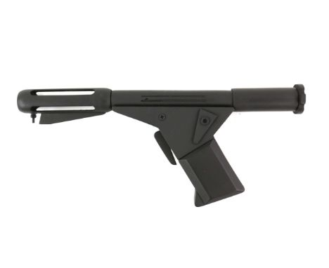 Logan's Run (1976) replica Sandman flame gun, resin, approximately 13 x 5 1/2 inches overall.Note - Please be aware this item