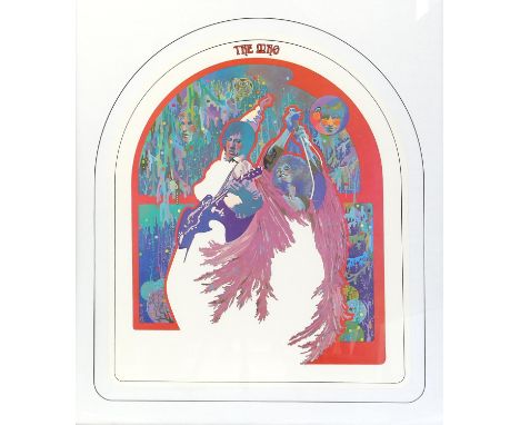 The Who - US tour 1970 arch concert poster, artwork by Meisel, in mount and framed, the poster 23 1/2 x 28 inches.Provenance: