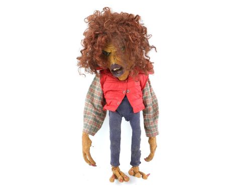 Charles Bands SCI-FI Mystery Monsters (1997) - The original Esmerelda cable puppet. Made from foam latex with original clothi