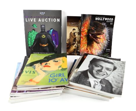 23 Entertainment Memorabilia auction catalogues from Profiles in History, Prop Store and Bonhams. (23)