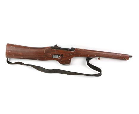 Beneath the Planet of the Apes (1970) hero rifle from the production, modified M1 Carbine, fitted inside custom aluminium cas