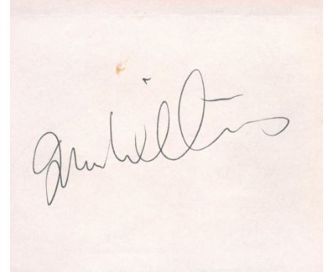 John Williams signed 4x4 white album page. John Towner Williams (born February 8, 1932) is an American composer, conductor, a