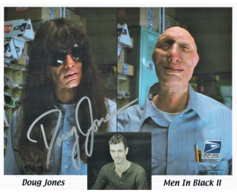 Doug Jones signed Men In Black II 10x8 promo photo. Doug Jones (born May 24, 1960) is an American actor, contortionist, and m