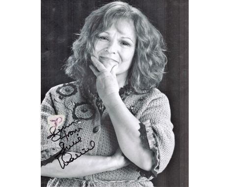 Julie Walters signed Harry Potter 10x8 black and white photo. Dame Julia Mary Walters DBE (born 22 February 1950), known prof