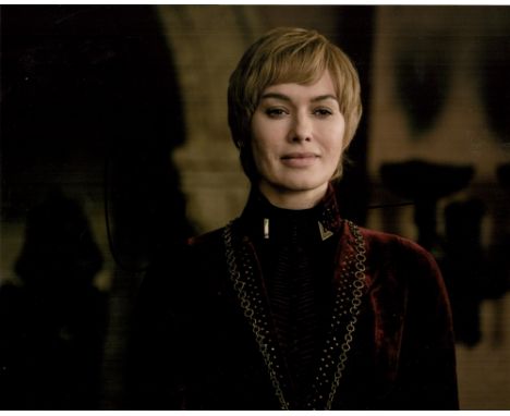 Lena Headey signed Game of Thrones 10x8 colour photo. Lena Kathren Headey ( born 3 October 1973) is a British actress. She ga