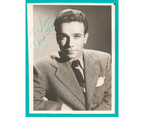 Dane Clark signed 7x5 black and white photo dedicated. Dane Clark (born Bernard Zanville; February 26, 1912 - September 11, 1